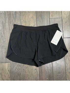 Lululemon NWT Fast and Free High-Rise Classic-Fit Split Short 3" Black